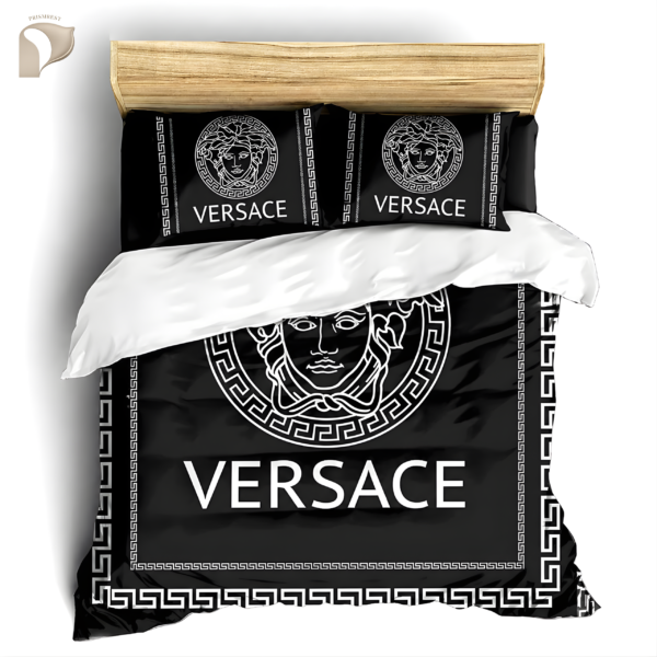 Gianni Versace Black Luxury Brand High-End Bedding Set Bedding Sets