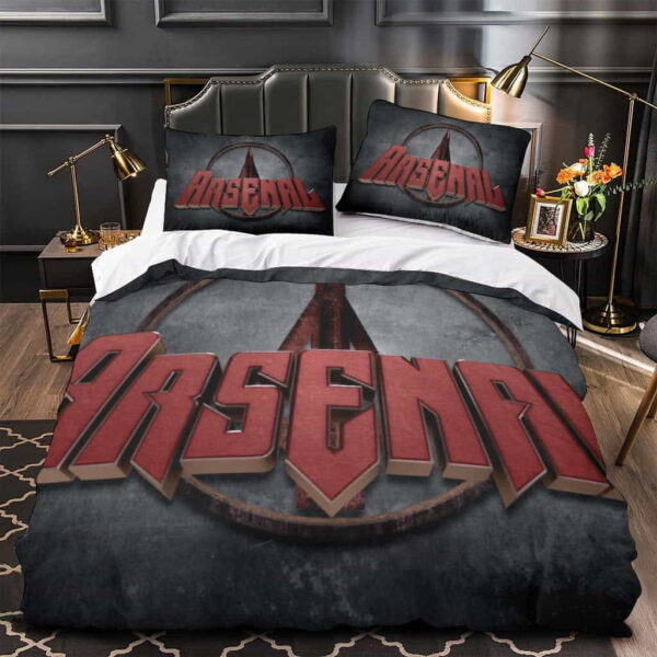 Arsenal Football Club Bedding Sets Gift For Birthday, Halloween, Christmas, Father's Day