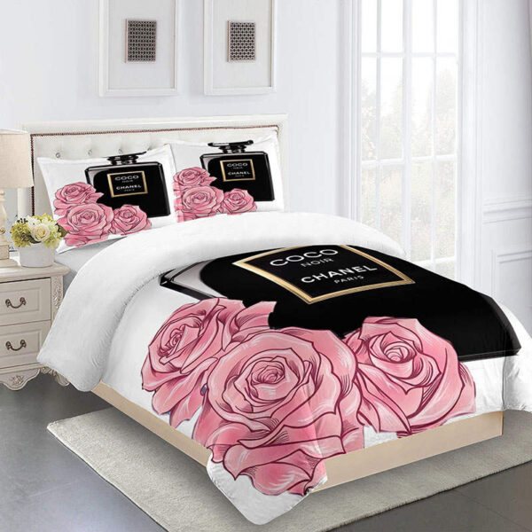 Chanel Comforter Designe Vandy And Black Bedding Sets Sheets Blankets Covers Bedroom Idea Bed  Duvet