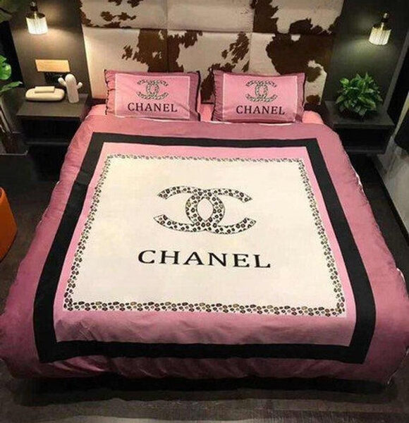 Chanel Logo 8 3d Personalized Customized Bedding Sets Duvet Cover Bedroom Sets Bedset