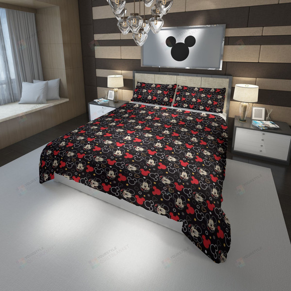 Disney  Mickey Mouse Custom Bedding Set #2 (Duvet Cover & Pillowcases)