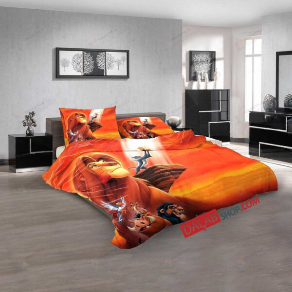 Disney Movies The Lion King (1994) V 3d Customized Duvet Cover Bedroom Sets Bedding Sets