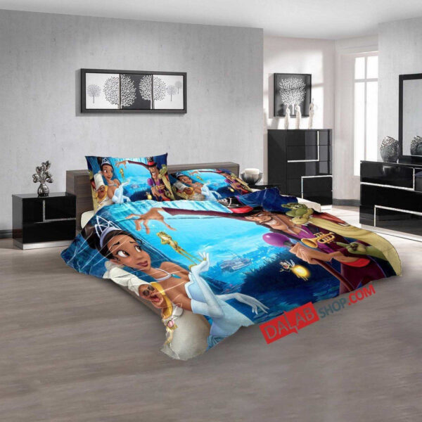 Disney Movies The Princess And The Frog (2009) N 3d Duvet Cover Bedroom Sets Bedding Sets