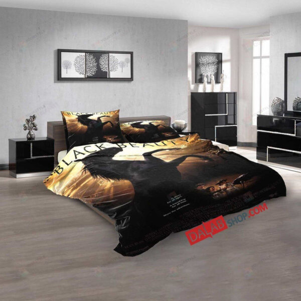 Disney Movies The Young Black Stallion (2003) D 3d Customized Duvet Cover Bedroom Sets Bedding Sets