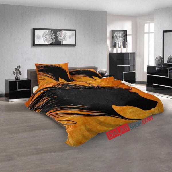 Disney Movies The Young Black Stallion (2003) V 3d Duvet Cover Bedroom Sets Bedding Sets