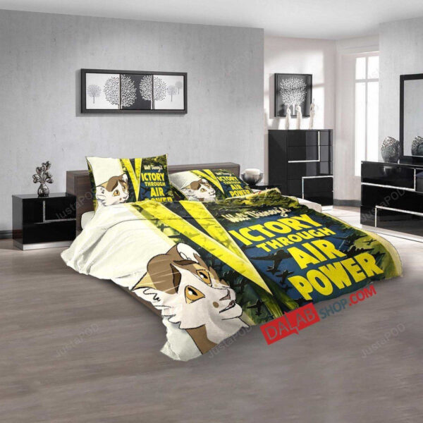Disney Movies Victory Through Air Power (1943) N 3d Duvet Cover Bedroom Sets Bedding Sets