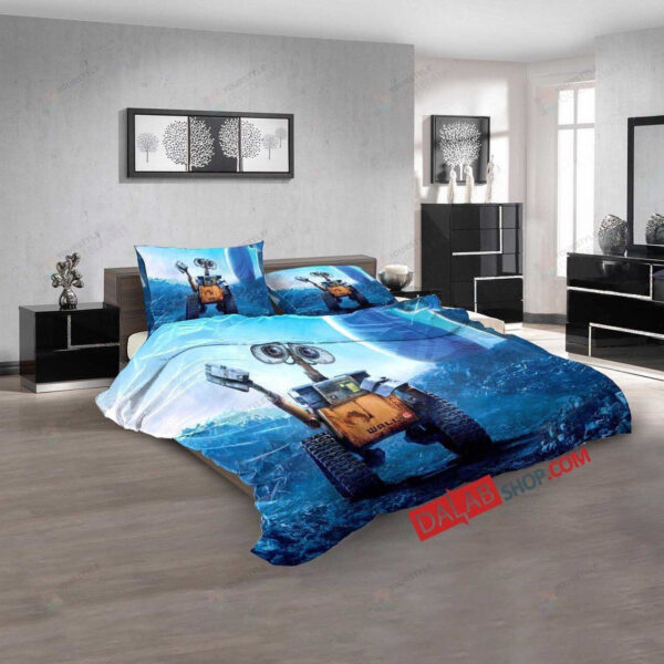 Disney Movies Wall E N 3d Customized Duvet Cover Bedroom Sets Bedding Sets