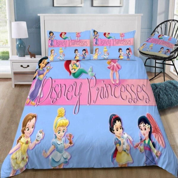 Disney Princess #2 Duvet Cover Bedding Set Ta0307