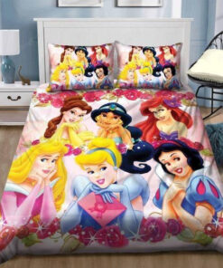 Disney Princess Bedding Set Duvet Cover & Pillow Cases