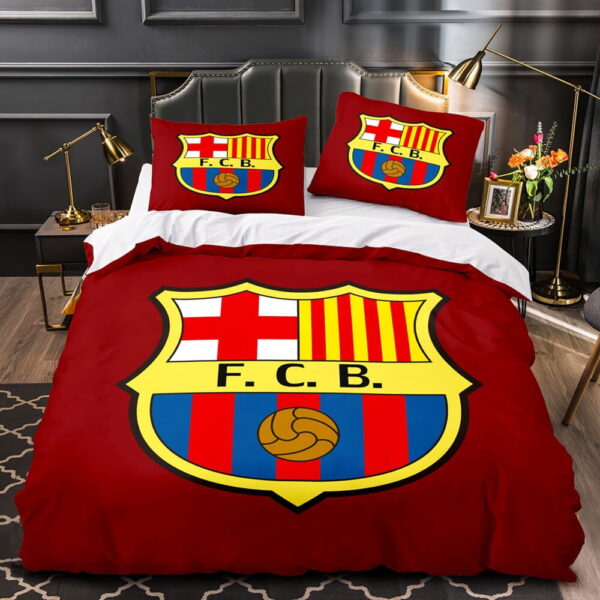 Football Team Bedding Sets, Gift For Halloween, Thanksgiving, Christmas