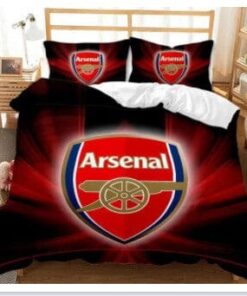 Football Team FCB Bedding Sets Gift For Halloween, Thanksgiving, Christmas