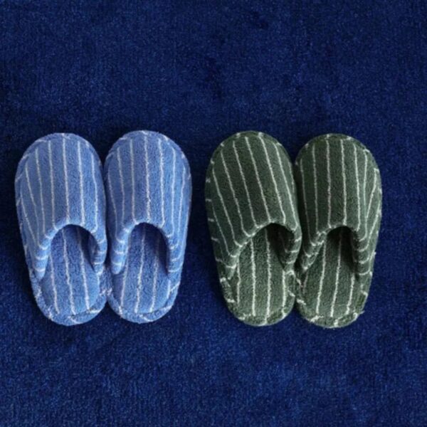 Alternative view of Thin Striped House Slippers