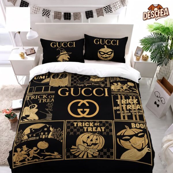 Gucci Halloween Bedding Set V03
