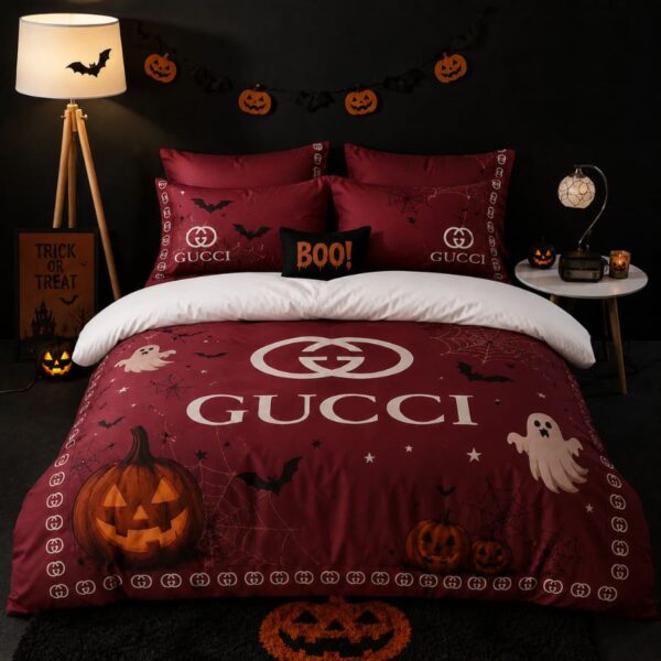 Gucci Halloween Luxury Bedding Set V05