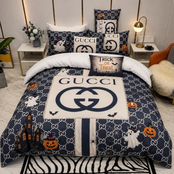Gucci Halloween Luxury Bedding Set V06