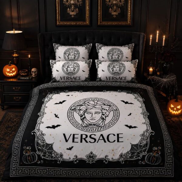 Versace Halloween Luxury Bedding Set V07